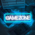 GAME ZONE Framed Dual Color Neon Sign 400x150mm
