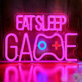 Eat Sleep Game Tricolor Neon Sign 330x320mm