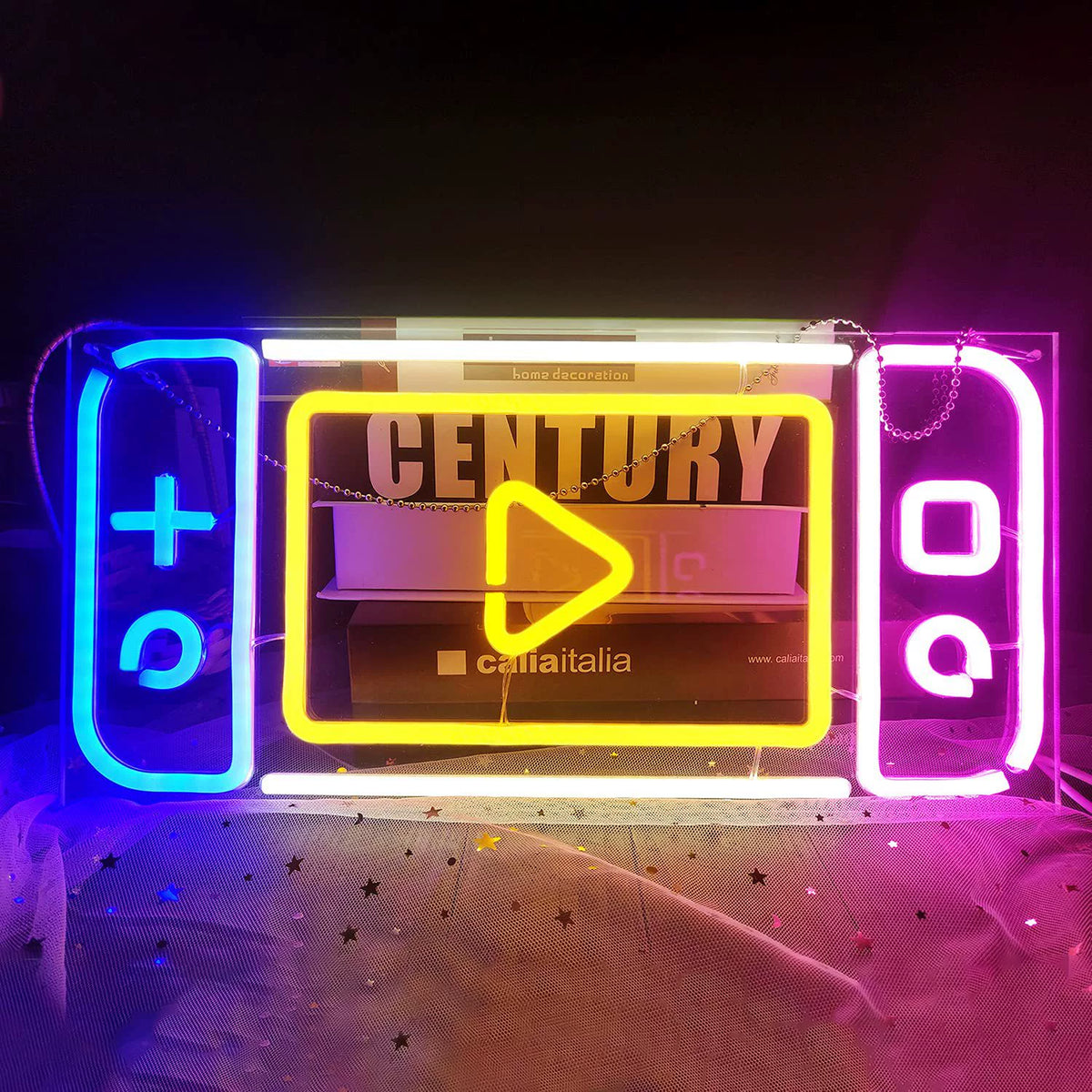 Switch-Style Console Multicolor Neon Sign 400x200mm
