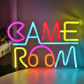 GAME ROOM Rainbow Multicolor Neon Sign 400x250mm
