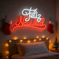 Feliz Navidad Script Dual Color Neon Sign 410x290mm