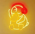 Charmander Headset Dual Color Neon Sign 340x230mm